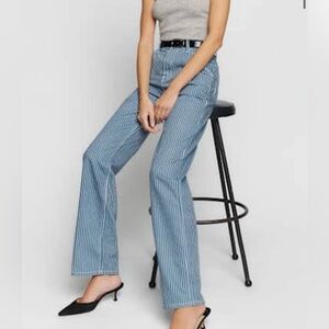 Reformation Wilder Painter High Rise Wide Leg Jeans